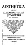 Alexander Gottlieb Baumgarten