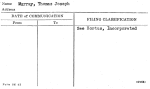 Joseph Murray - Murray, Thomas Joseph