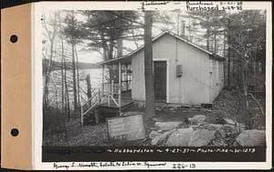 George Minot - George L. Minot Estate, and Lelia [Leila] M. Sparrow, camp, Hubbardston, Mass., Apr. 27, 1937 1/3 interest, purchased Mar. 20, 1935, 2/3 interest, purchased Mar. 29, 1935, Parcel no. 22