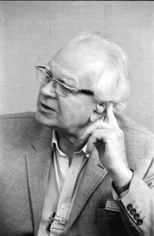 Peter D. Mitchell - 36. Tagung 1986 Chemiker; Pressekonferenz: Peter D. Mitchell