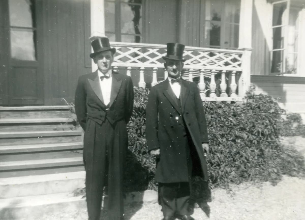 Arvid Carlsson - Pappa Allan Carlsson, farfar Carl Arvid Carlsson