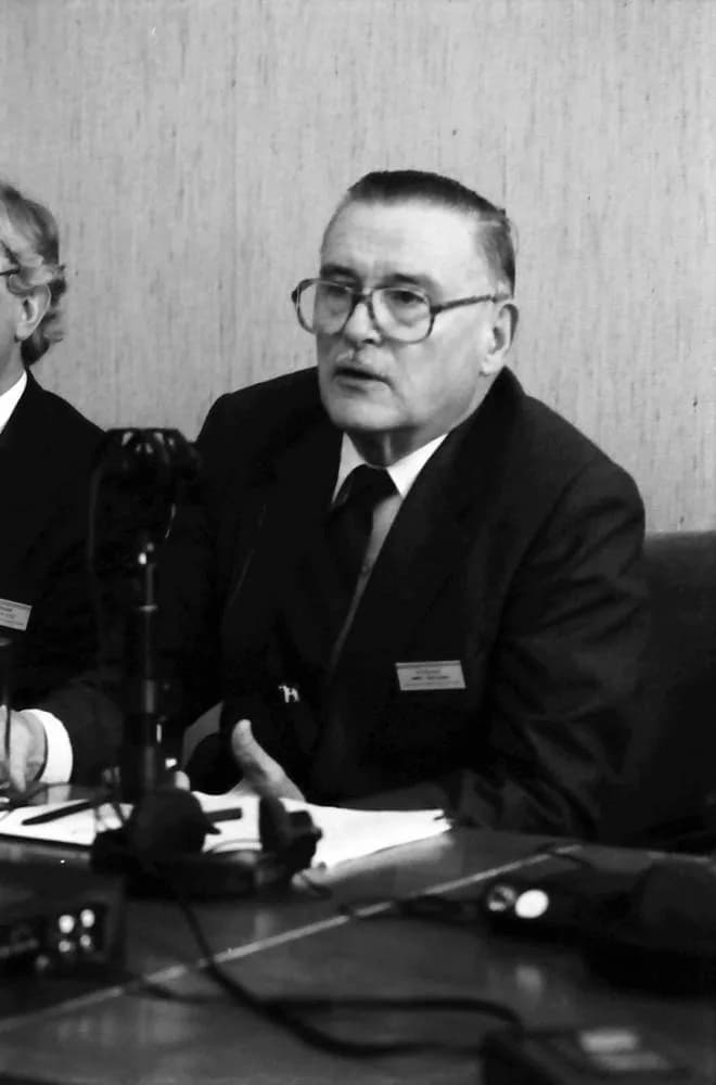 James M. Buchanan - 39. Tagung 1989 Chemiker; Eröffnung: Ansprache James M. Buchanan