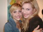 Brittany Murphy - Cheryl Shuman with Brittany Murphy on the set for TheInCrowdVlog.com