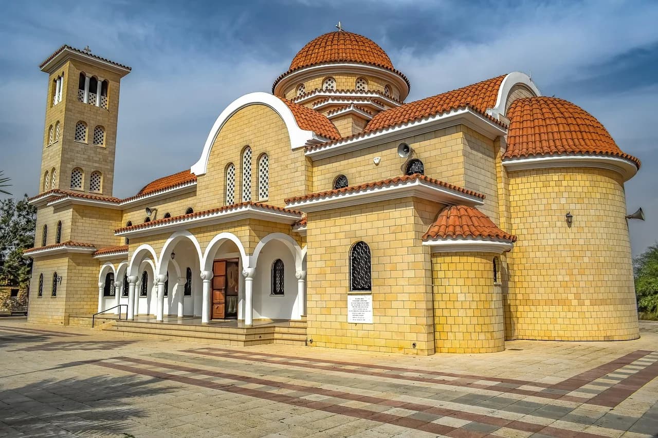 Rafael Orozco Maestre — cyprus, xylotymbou, ayios rafael, church, orthodox, religion, christianity, architecture, monastery, brown church