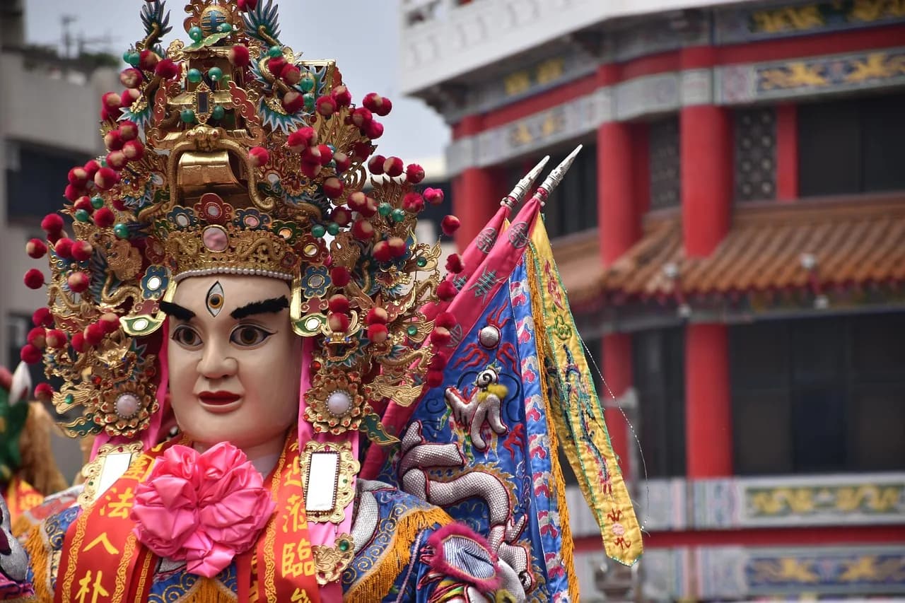 Yun Hyon-seok — people, temple, culture, traditional, religion, festival, buddha, tradition, colorful, history, costume, performance, zi yun yan temple, buddha purnima, wuqi district, taichung city, taiwan