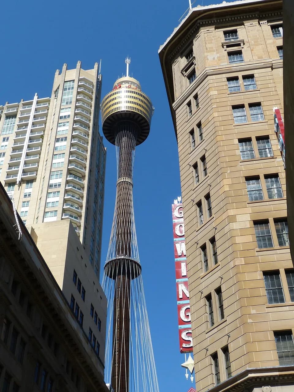 Sidney Kibrick — sidney, tower, television tower, australia, city, skyscraper