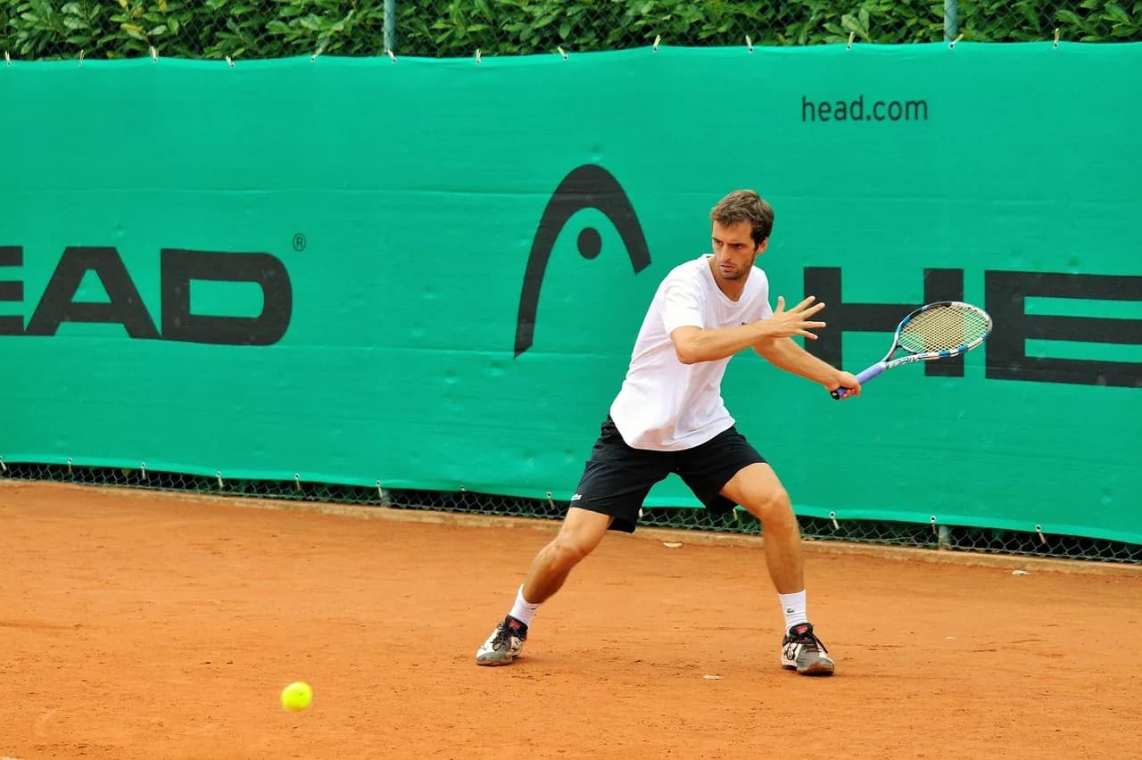 Mal Anderson — tennis, head, ramos vinolas, clay, tennis court, babolat, ball, player, nature, racket, play, tennis player, tennis racket, spanish, outdoor, summer, healthy, athletic, professional, match, sport, tournament, atp, challenger tour, cordenons, internazionali tennis