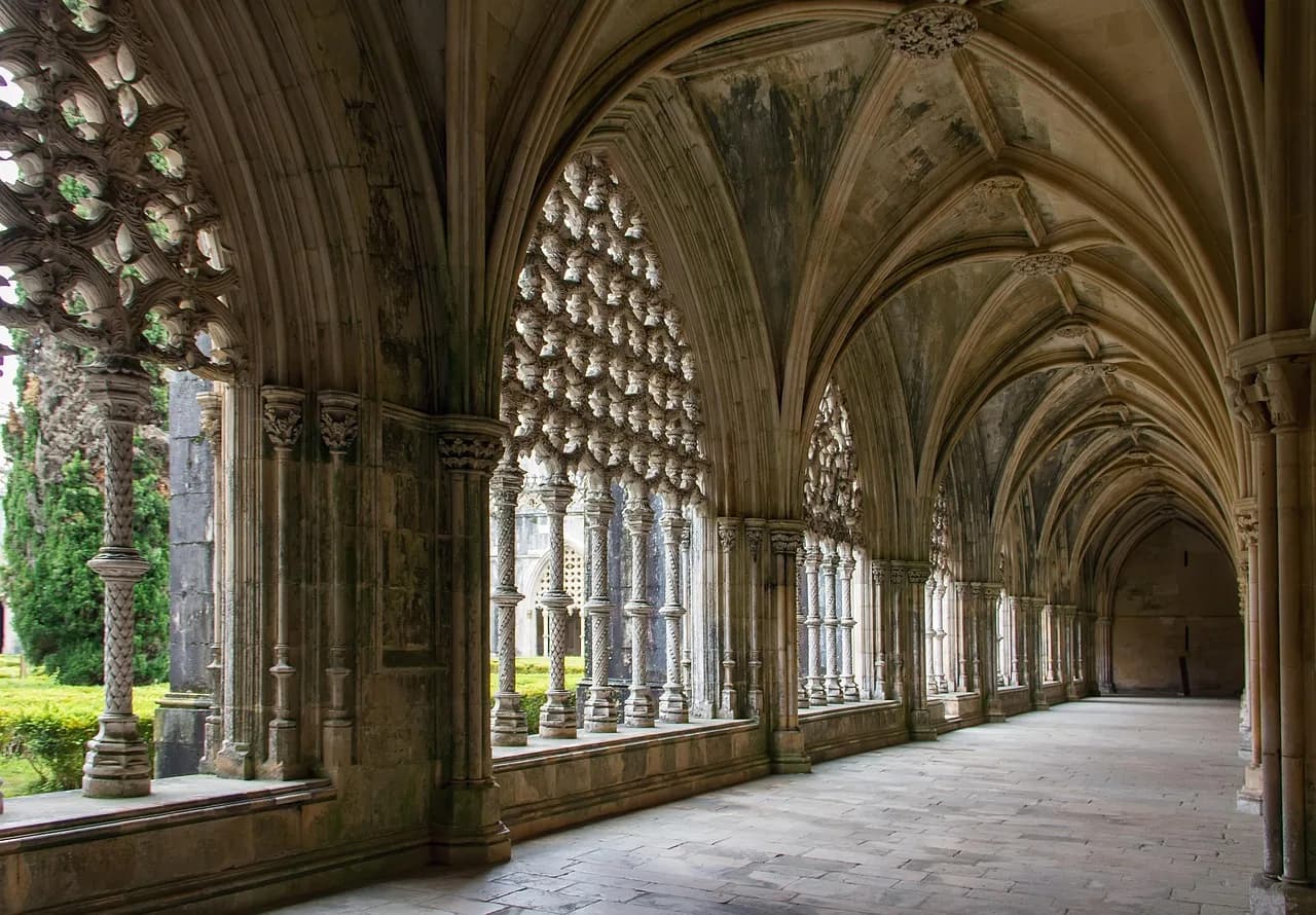 Tomás Luis de Victoria — monastery, batalha, architecture, portugal, unesco, bows, style, manueline, cloister, cloister royal, santa maria de victoria, batalha, portugal, portugal, portugal, portugal, portugal, cloister, cloister, cloister