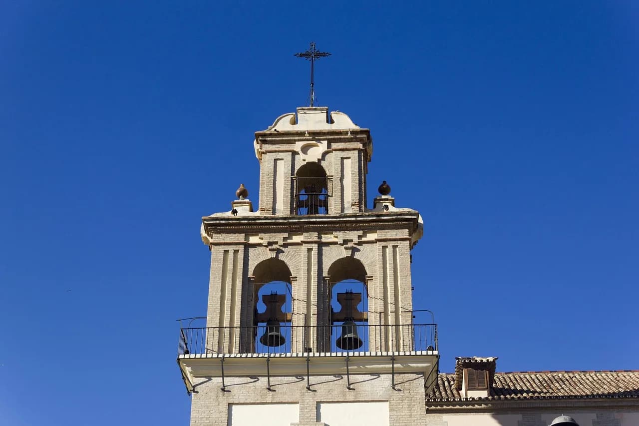 Tomás Luis de Victoria — bell tower, sword, church, santa maria de la victoria, darling