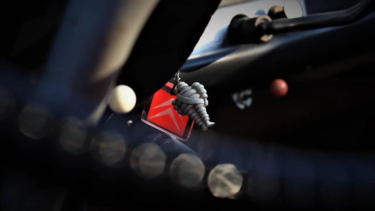 Kingsley Amis — old car, key, keyring, citroen, michelin, security, metal, ring, owner, car, car wallpapers, ami 6, black car, black security, black key, black metal, black old