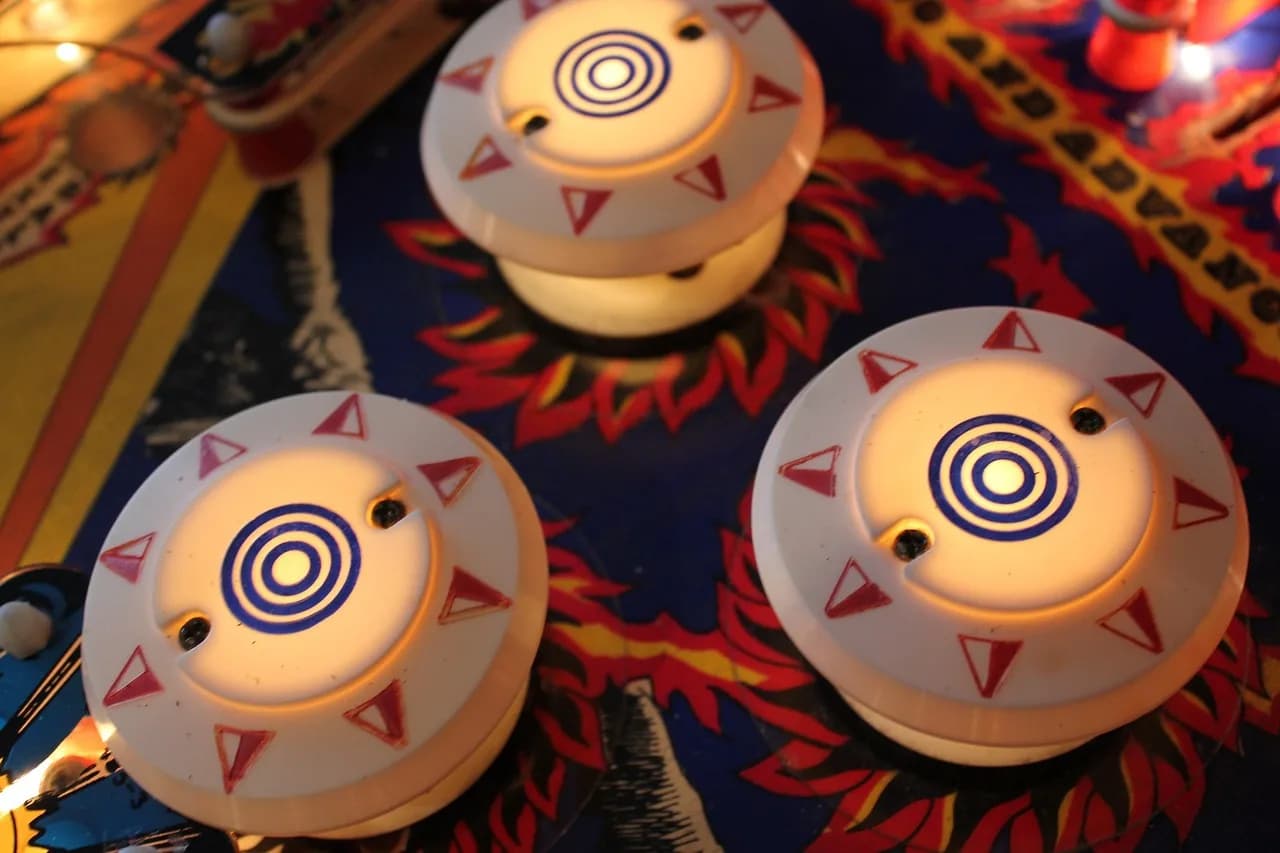 William Giauque — pinball, bumper, impact tower, game, automatic, williams, pinball, pinball, pinball, pinball, pinball