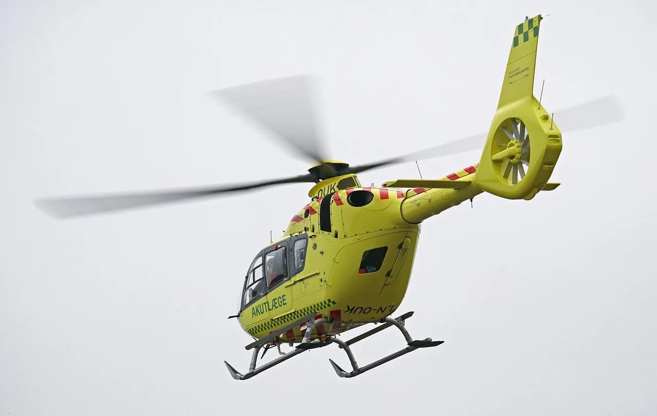 John Gurdon — helicopter, emergency physician, first aid, emergency aid, dansk, medical helicopter, doctor