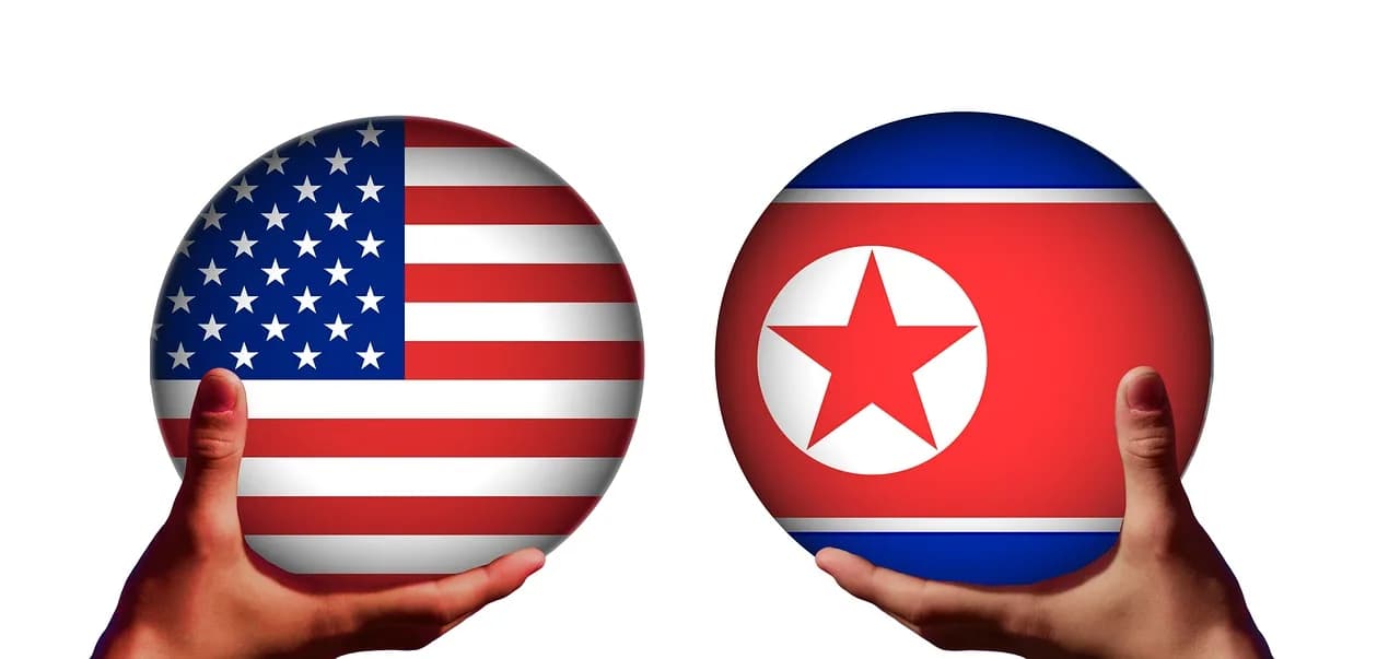 Kim Jong-nam — usa, north korea, conflict, trump, kim jong-un, flag, banner, hand, balls, presentation, north korea, north korea, north korea, north korea, north korea