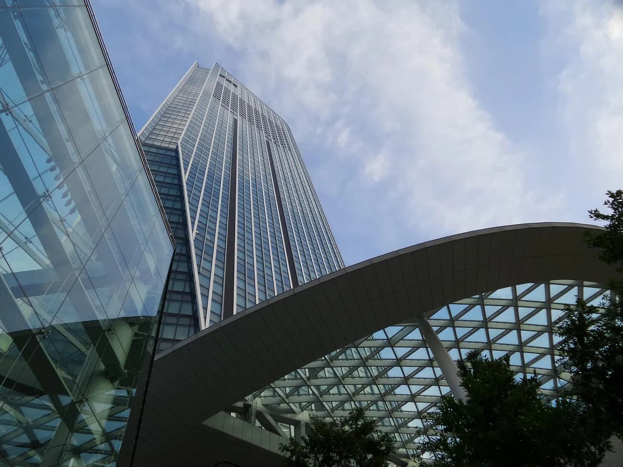 Takaji Mori — tokyo, nature, building, blue sky, architecture, blue, sky, mori, tower