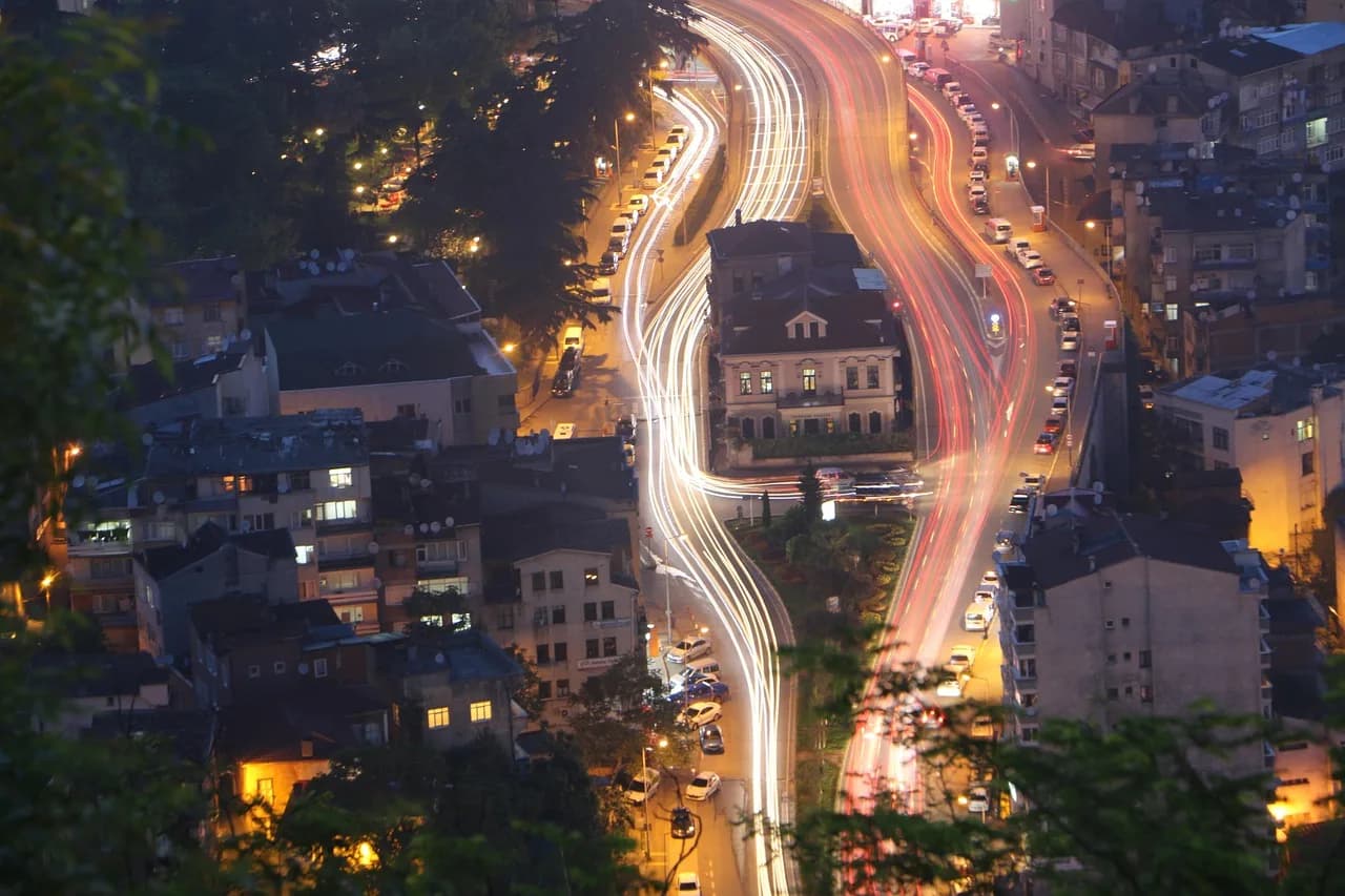 Daisuke Oku — trabzon, trabzon bar association, long exposure, the lights of the city, trabzon, trabzon, trabzon, trabzon, trabzon