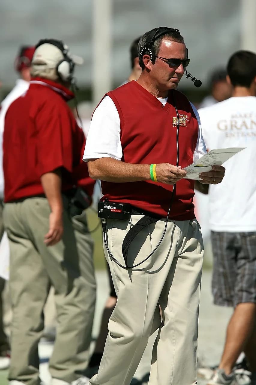 Kakuichi Mimura — american football, coach, college football, sport, game, football american, competition, american football field, sideline, coaching, strategy, play calling, athletics, college, texan