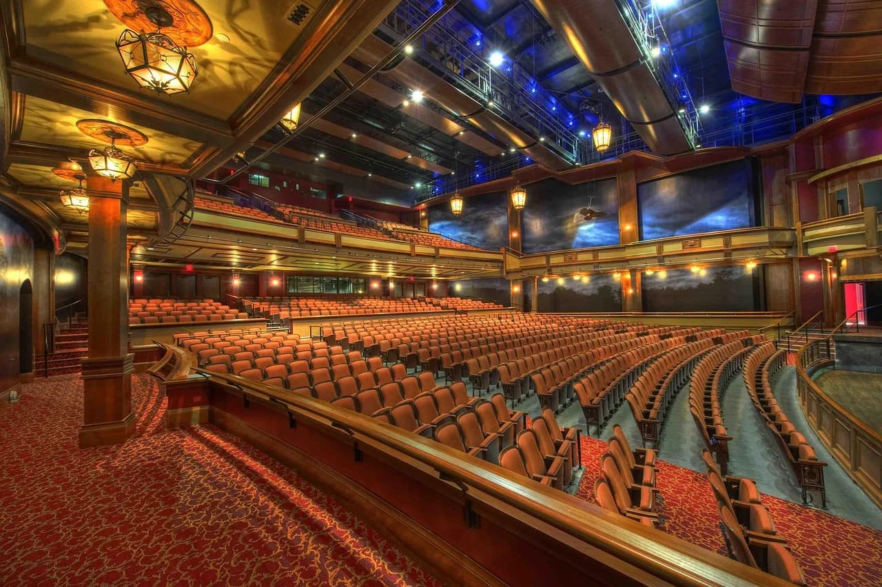 Ratko Janev — auditorium, theater, architecture, interior, chairs, hall, historic, historical, building, concert hall, ruby diamond concert hall, ruby diamond auditorium, westcott building, florida state university, tallahassee, florida, usa, auditorium, theater, theater, theater, theater, theater, concert hall