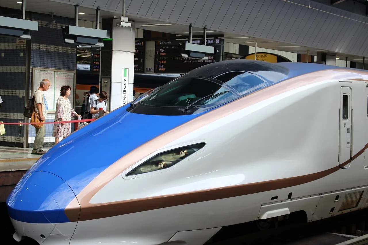Raymond Davis Jr. — train, bullet train, tokyo station, hokuriku shinkansen, jr east japan, bullet train, bullet train, bullet train, bullet train, bullet train
