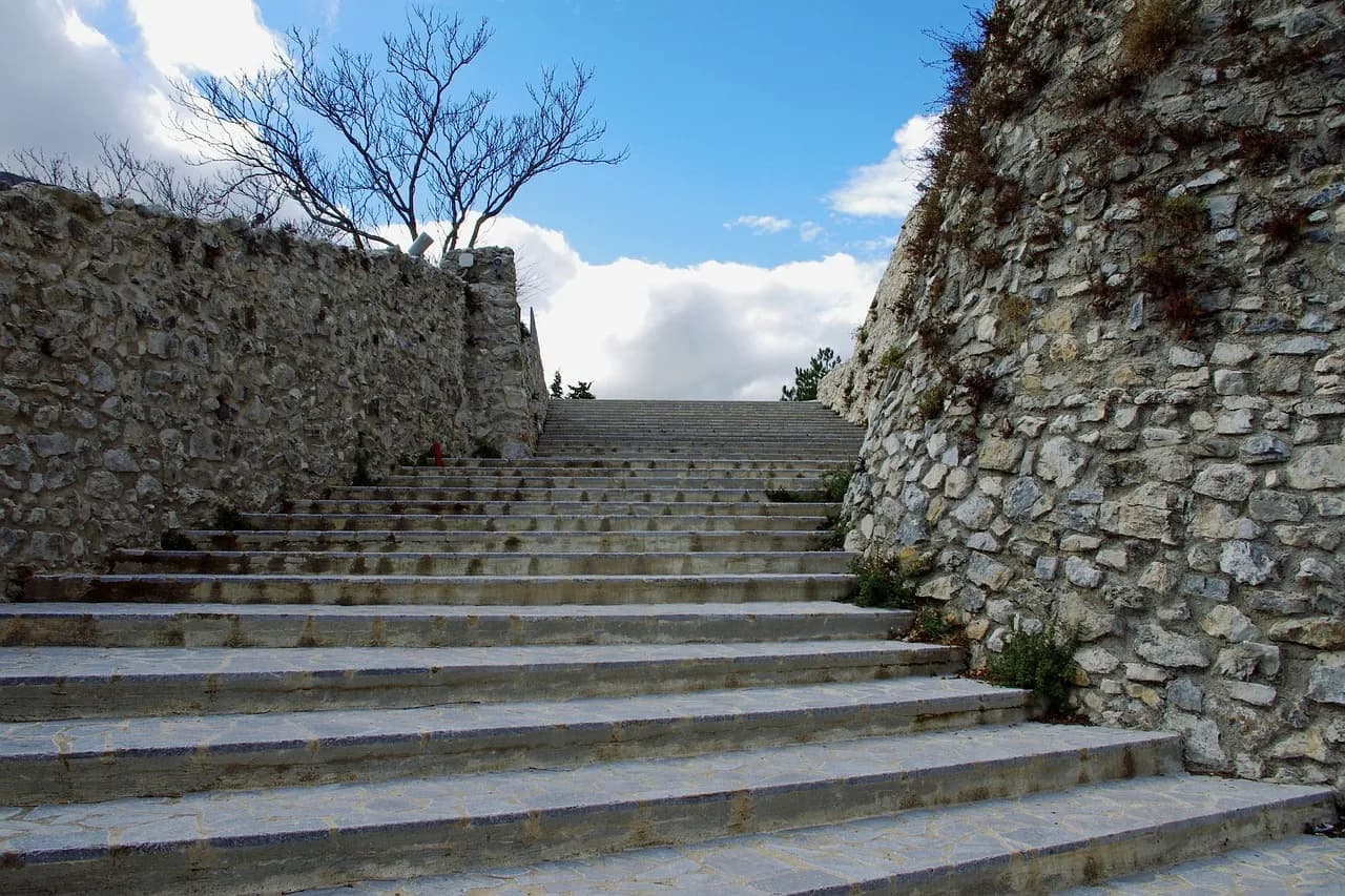 Emma Morano — morano, calabria, castle, stairs, morano calabro, morano castle, italy, pollino national park, ruins, pollino, castle, stairs, stairs, stairs, stairs, stairs