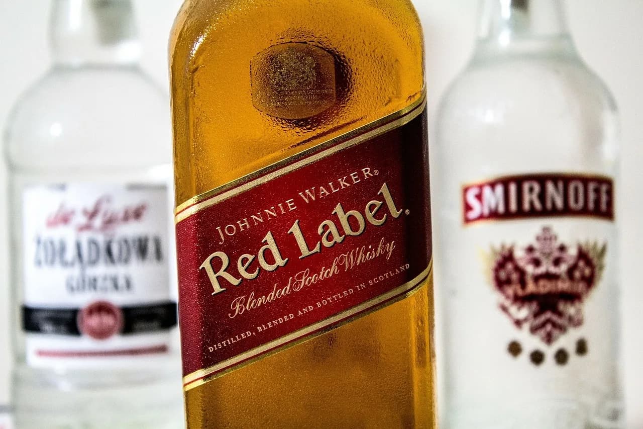 Ed Asner — ed, label, alcohol, vodka, whiskey, johnny, walker, smirnoff, drinks, vodka, vodka, vodka, smirnoff, smirnoff, smirnoff, smirnoff, smirnoff