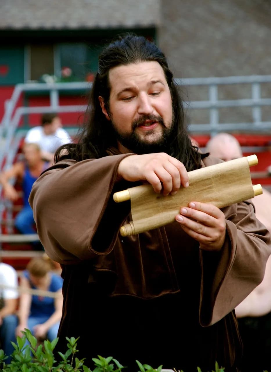 Harold Urey — harold, bearded, scroll, costume, medieval, renaissance, scroll, scroll, scroll, scroll, scroll, renaissance