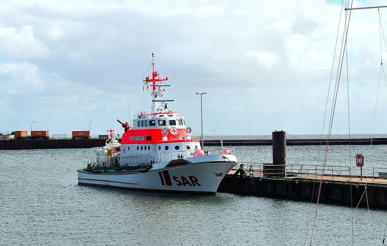 William Alfred Fowler — rescue ship, lifeboat, sea rescue, distress, borkum, alfred krupp