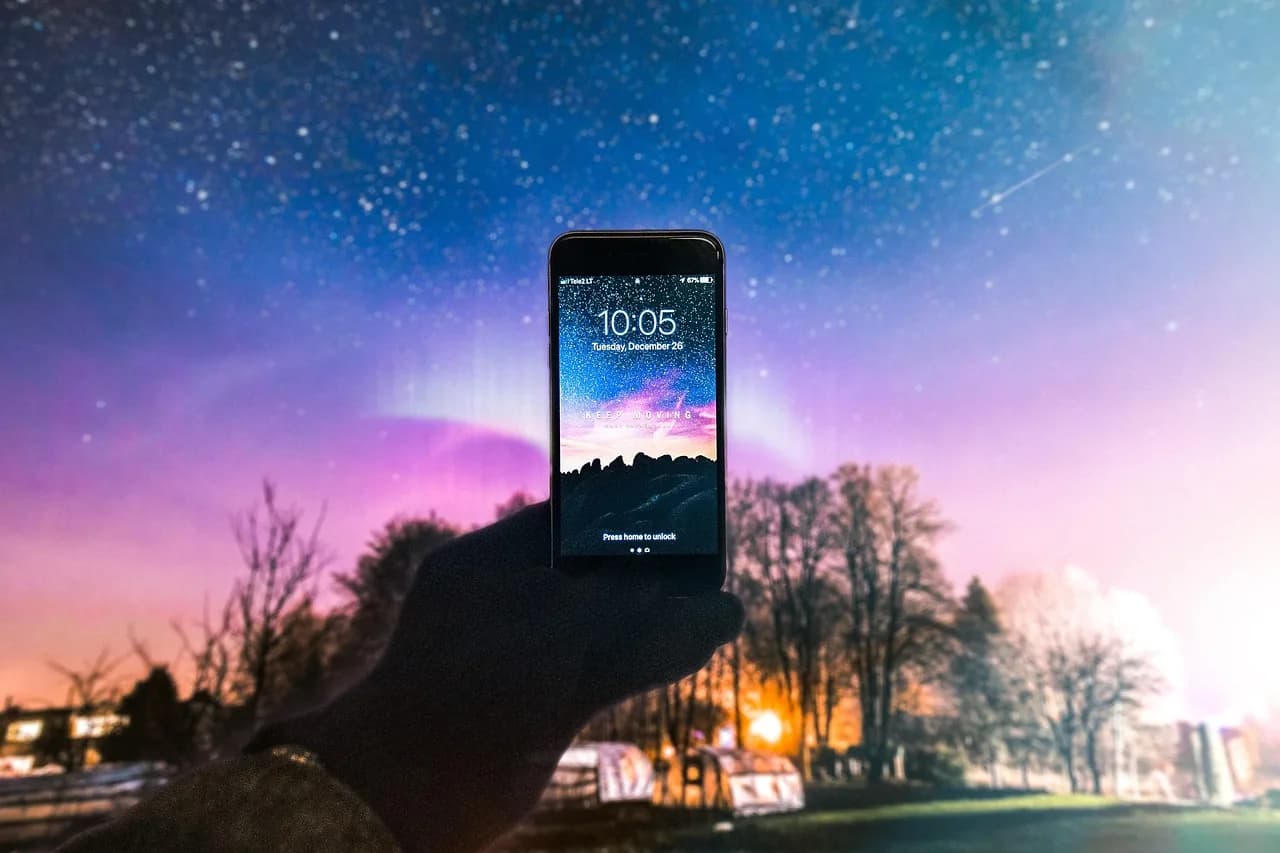 Gary S. Becker — apple, hand, holding, motivation, screen, technology, inspiration, motivated, inspired, hustle, keep moving, gary, garyvee, gary vaynerchuk, nature, sky, night, milkyway, night sky, night sky stars, landscape, hustle, hustle, hustle, hustle, hustle