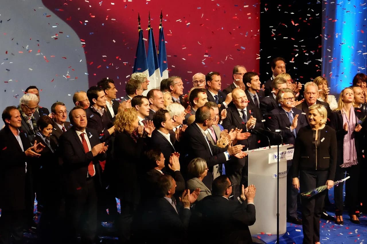 John B. Watson — people, many, crowd, celebrity, politics, france, french, politician, meeting, congress, national front, national gathering, marine le pen, marion maréchal le pen, marion, john messiah, sébastien chénu, politics, politics, politics, politician, politician, politician, politician, politician, congress