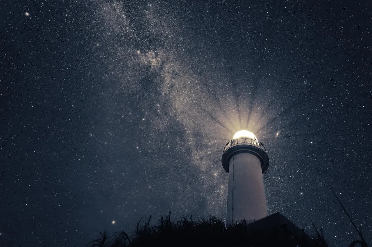 Henry Way Kendall — lighthouse, starry sky, universe, milky way, ishigaki island, japan, lighthouse, lighthouse, lighthouse, lighthouse, lighthouse, universe, universe