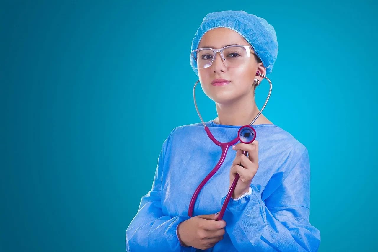 Hermann Joseph Muller — woman, doctor, surgeon, physician, nurse, hospital worker, healthcare worker, stethoscope, medicine, doctor, doctor, doctor, doctor, doctor, nurse