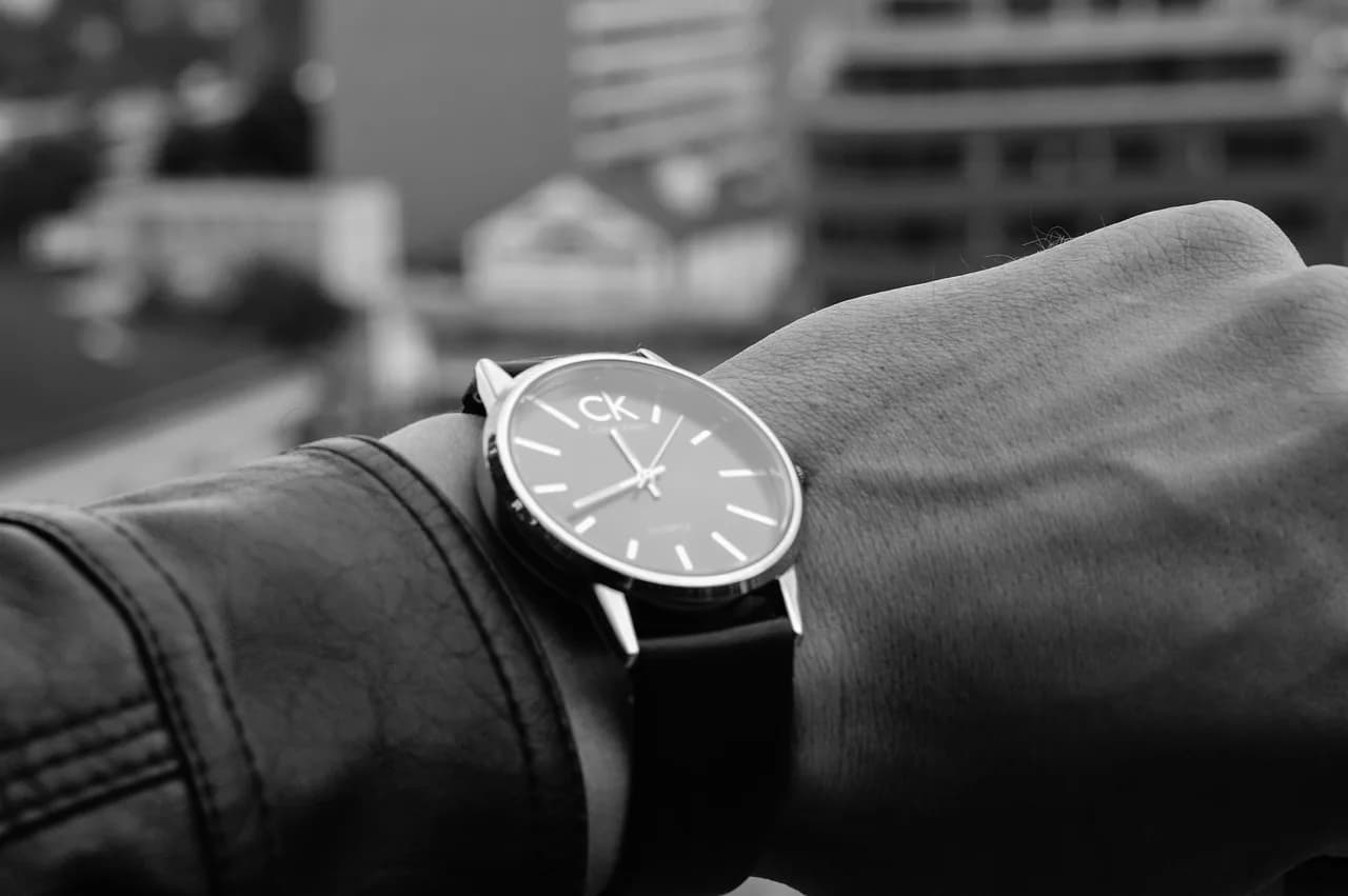 Edward Calvin Kendall — calvin klein, hand, watch, wristwatch, gray watch, calvin klein, calvin klein, calvin klein, calvin klein, calvin klein