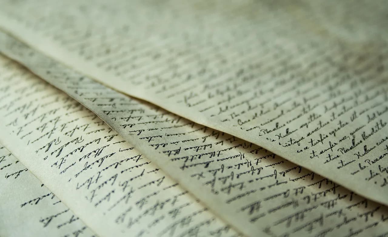Eugène Pottier — paper, writing, old, antique, write, letter, text, retro, pages, handwriting, writer, words, documents, macro, parchment, to blog, writing, writing, writing, writing, writing, words