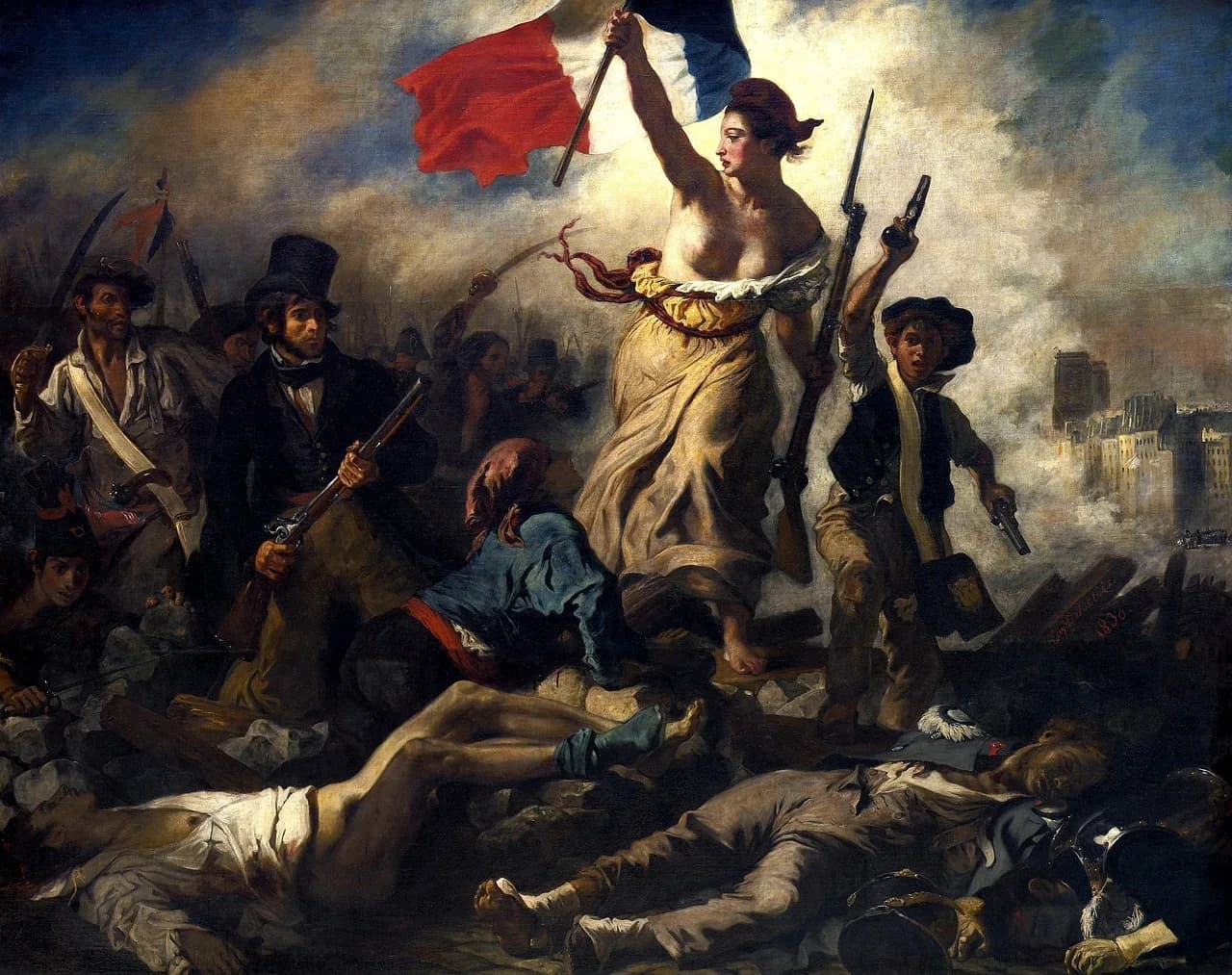 Eugène Pottier — france, french revolution, civil war, freedom, equality, eugène delacroix, painting, revolution, victory, banner, flag, paris, french revolution, french revolution, french revolution, french revolution, french revolution, revolution, revolution