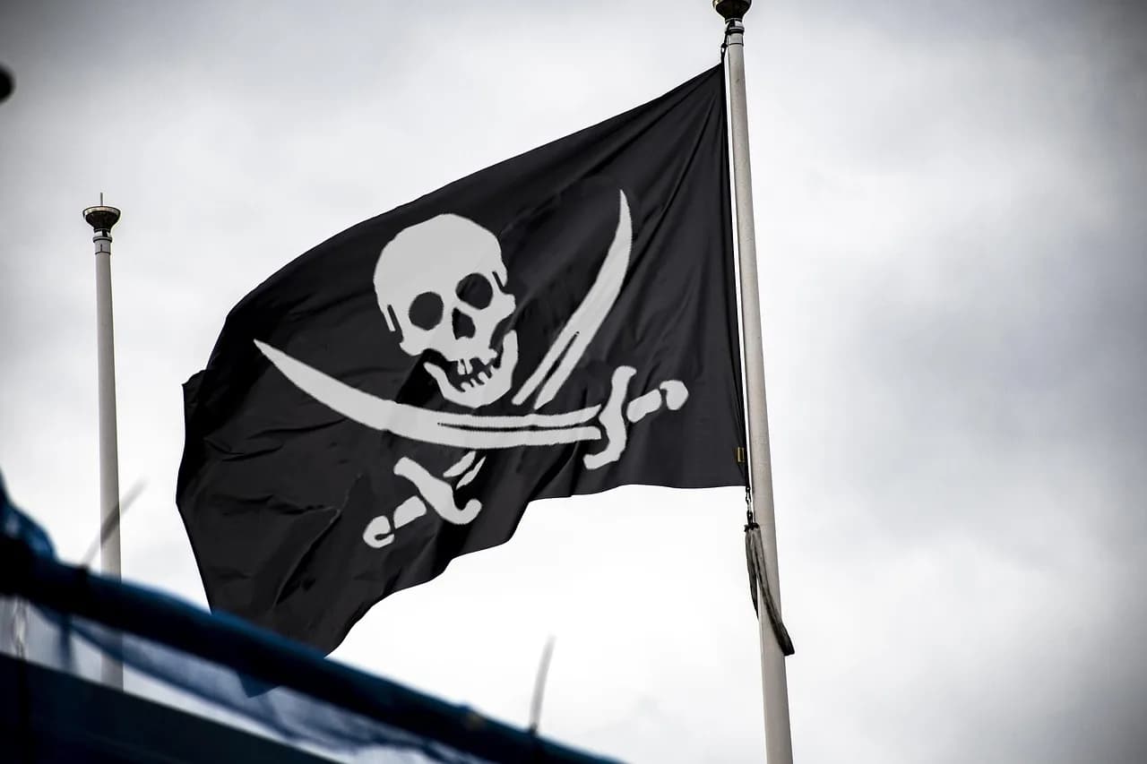 Roger Sperry — pirate, flag, skull, crossbones, jolly roger, pirates, piracy, black, ben