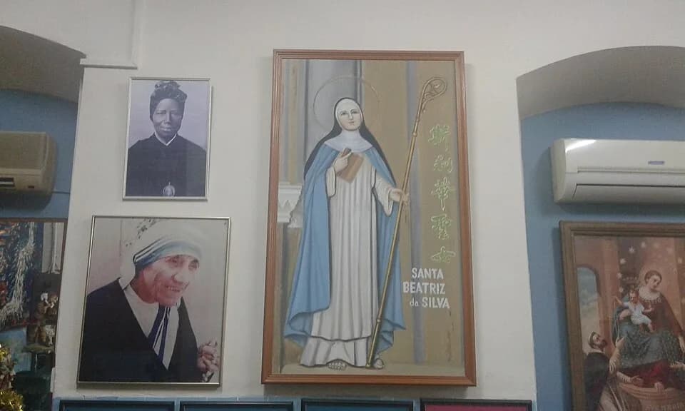 Mother Teresa - Interior of Capela de São Francisco Xavier (Macau)