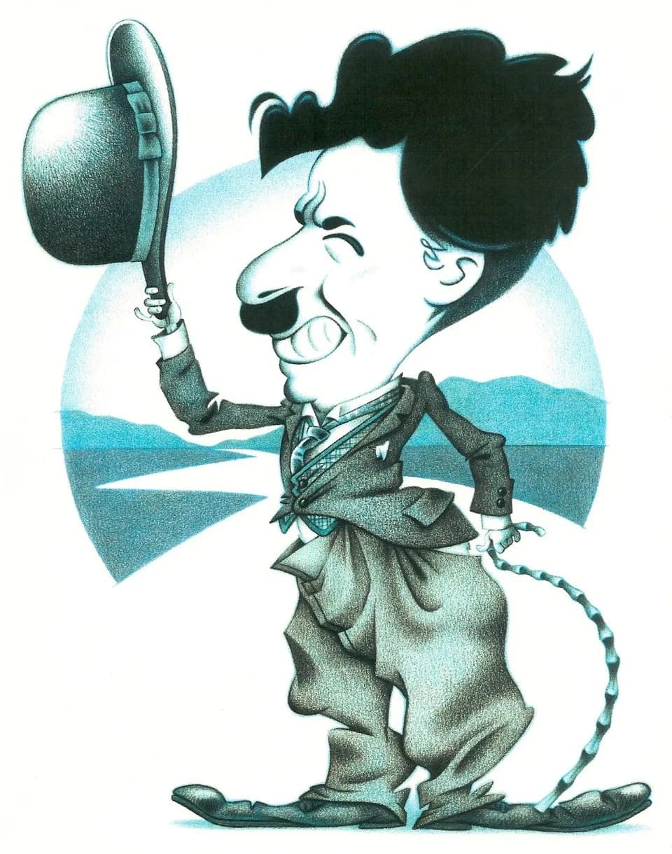 Charlie Chaplin - Chaplin caricature.JPG