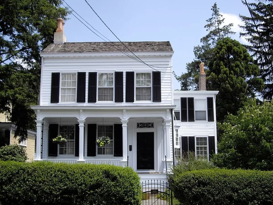 Albert Einstein - Albert Einstein House, Princeton, NJ. In August 1935, Einstein bought a single family house at 112 Mercer Street in Princeton, near the Institute for Advanced Study