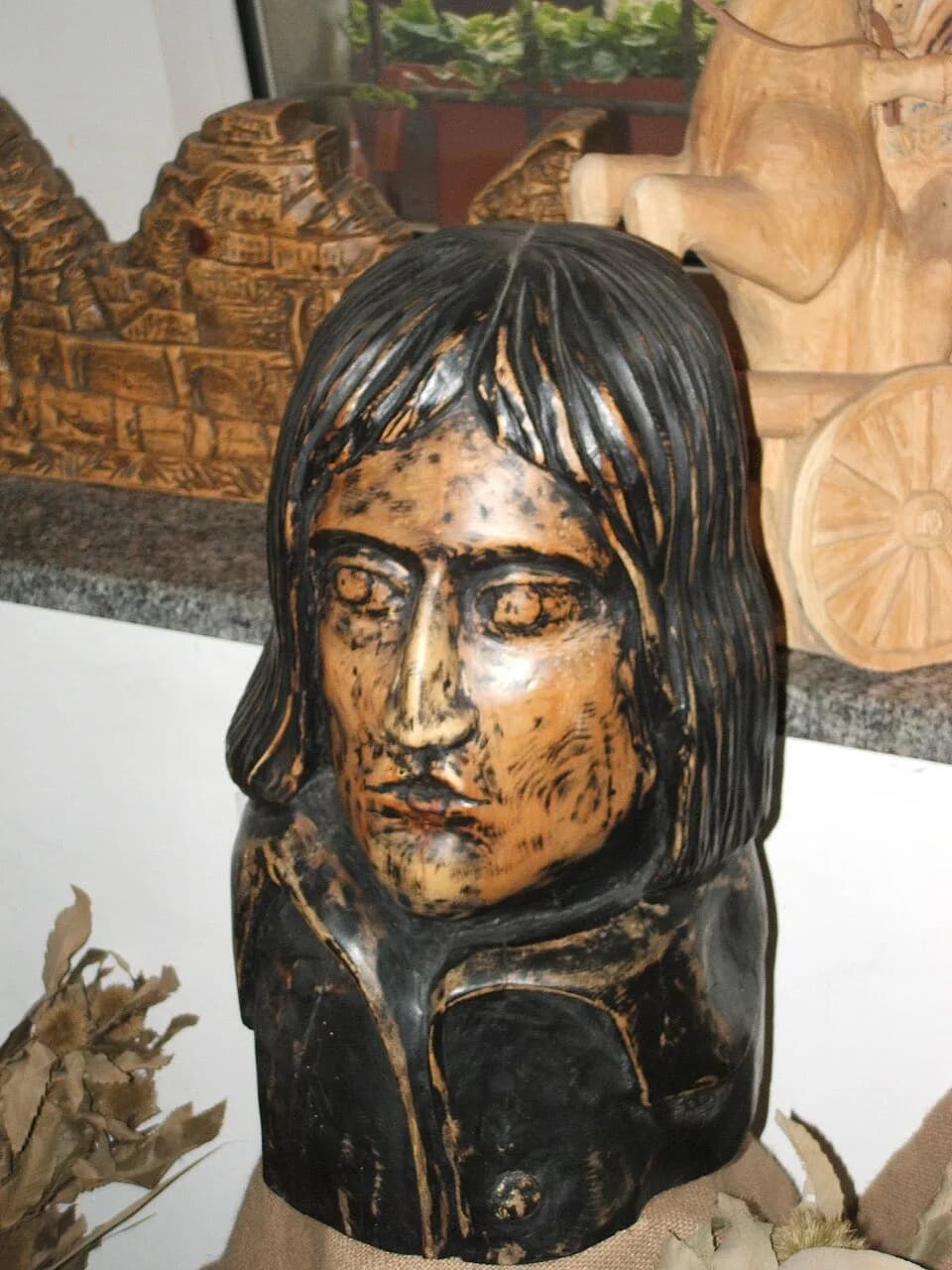 Napoleon Napoleon - Valle d'Aosta - Bard (Forte di Bard e Museo delle Alpi di Bard)
Statua lignea raffigurante il busto di Napoleone Bonaparte