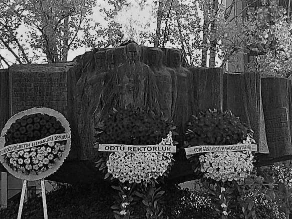 Mustafa Kemal Atatürk - Atatürk Monument in November 10 in METU.