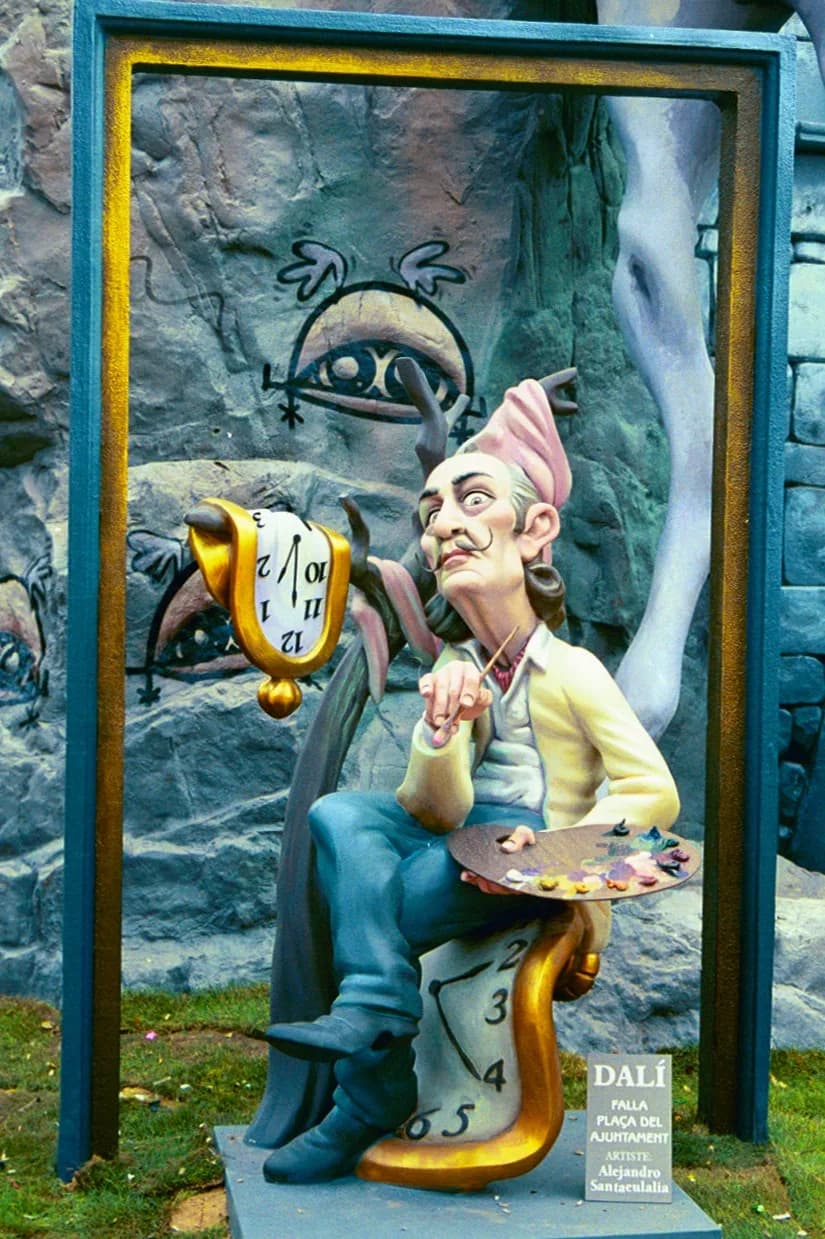Salvador Dalí - Ninot de Salvador Dalí