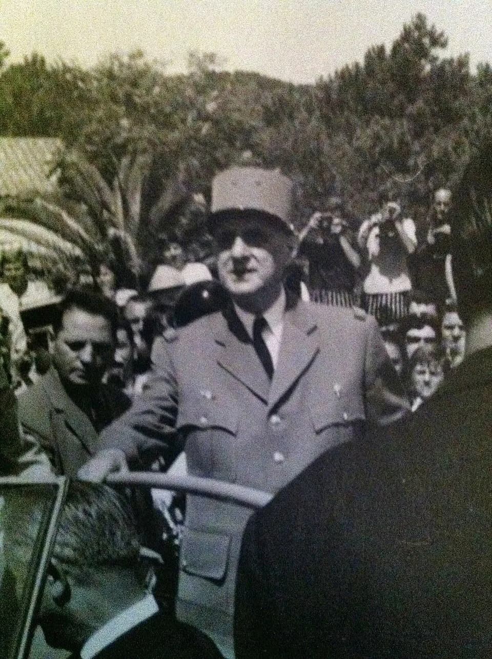 Charles de Gaulle - General Charles de Gaulle Parading. Photography taken in Meudon (92), France