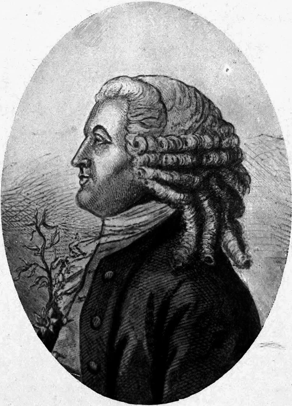 Carl Linnaeus - Portrait of Carl Linnaeus from the book Biographies of Scientific Men