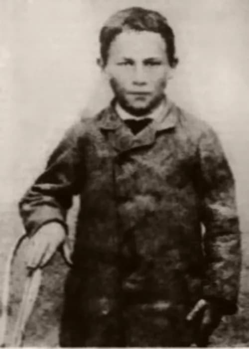 Louis Pasteur - The boy Joseph Meister, first human being vaccinated against rabies in 1885.