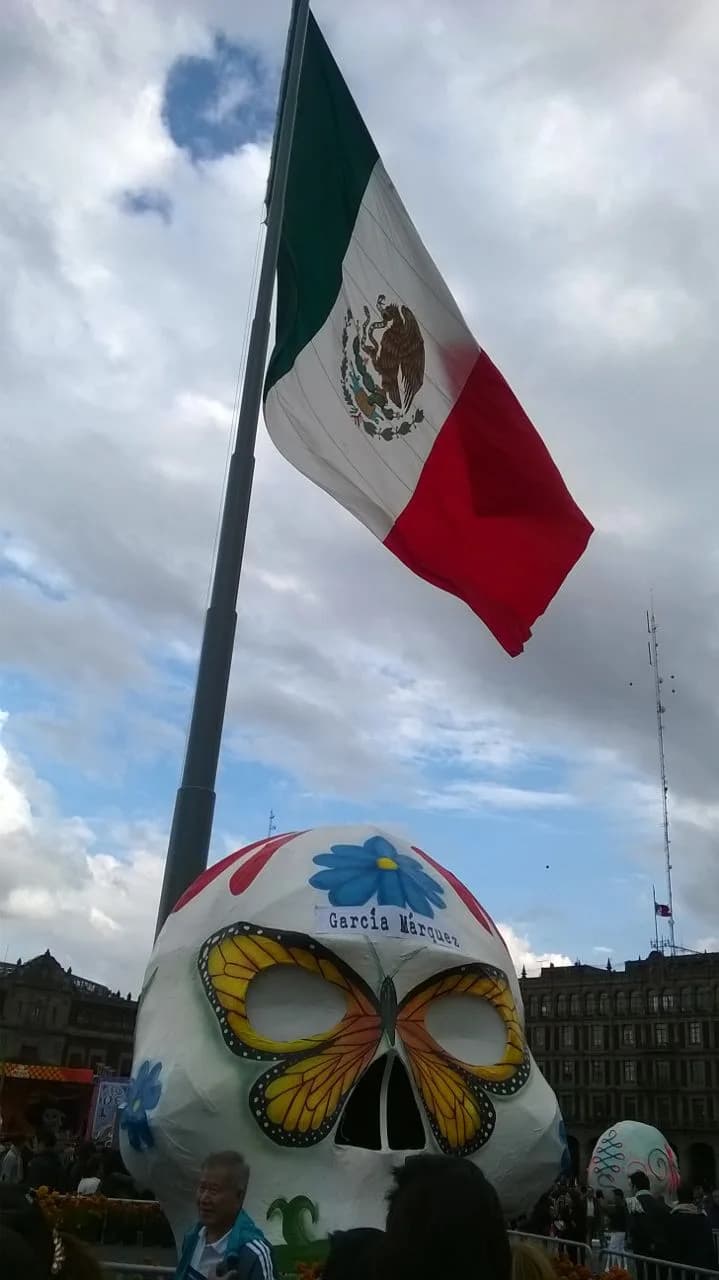 Gabriel García Márquez - Calavera a García Márquez
Zócalo DF