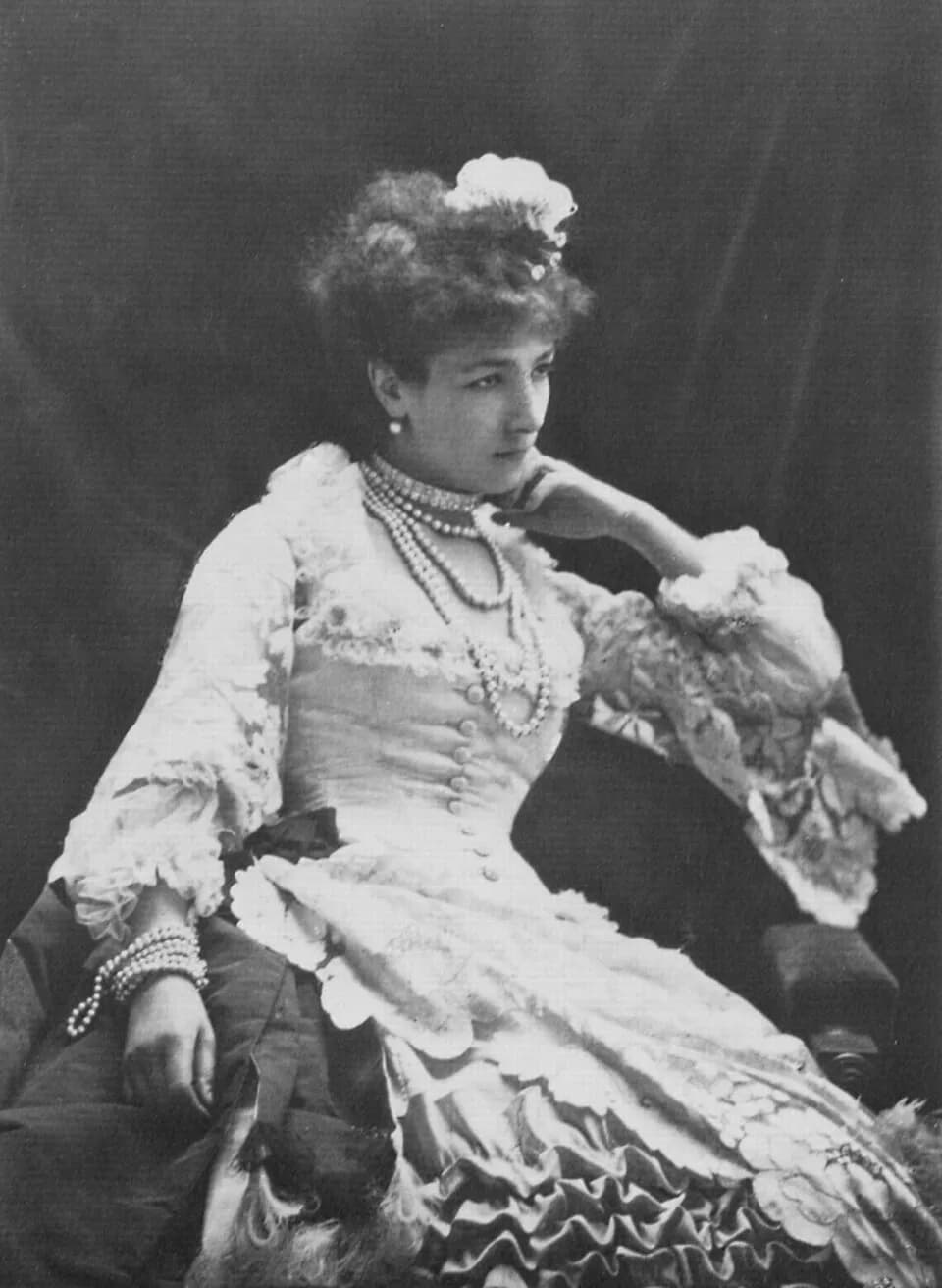 Sarah Bernhardt - Atelier Nadar: Porträt Sarah Bernhardt [1]