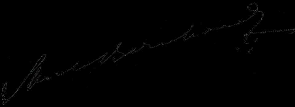 Sarah Bernhardt - Signature de Sarah Bernhardt dans le carnet de dédicaces de la pianiste Yvonne Guidé, conservé dans le Fonds Janine Reding-Piette de la Bibliothèque royale de Belgique