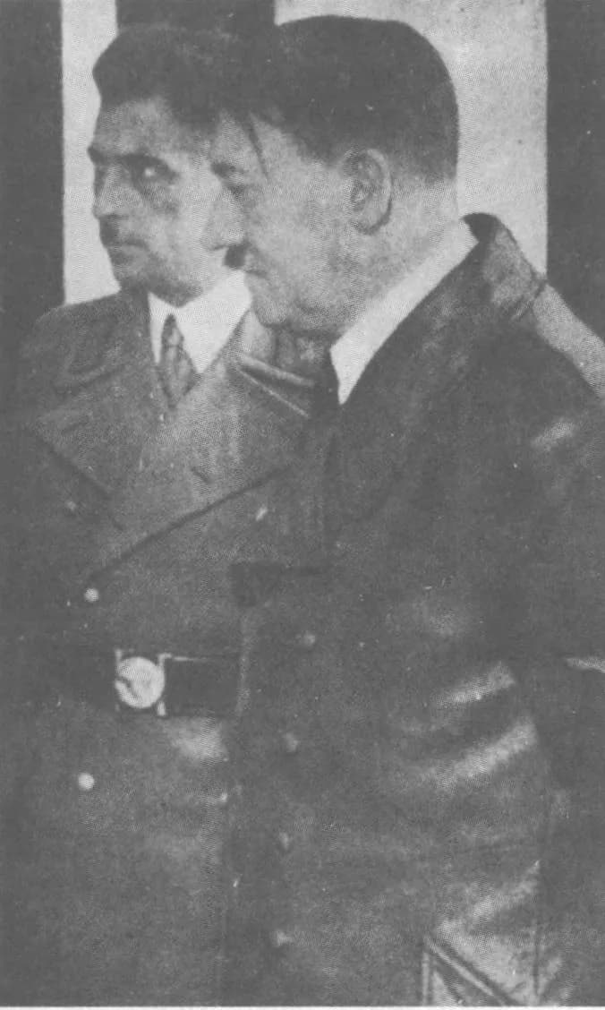 Adolf Hitler - Franz Kutschera and Adolf Hitler
