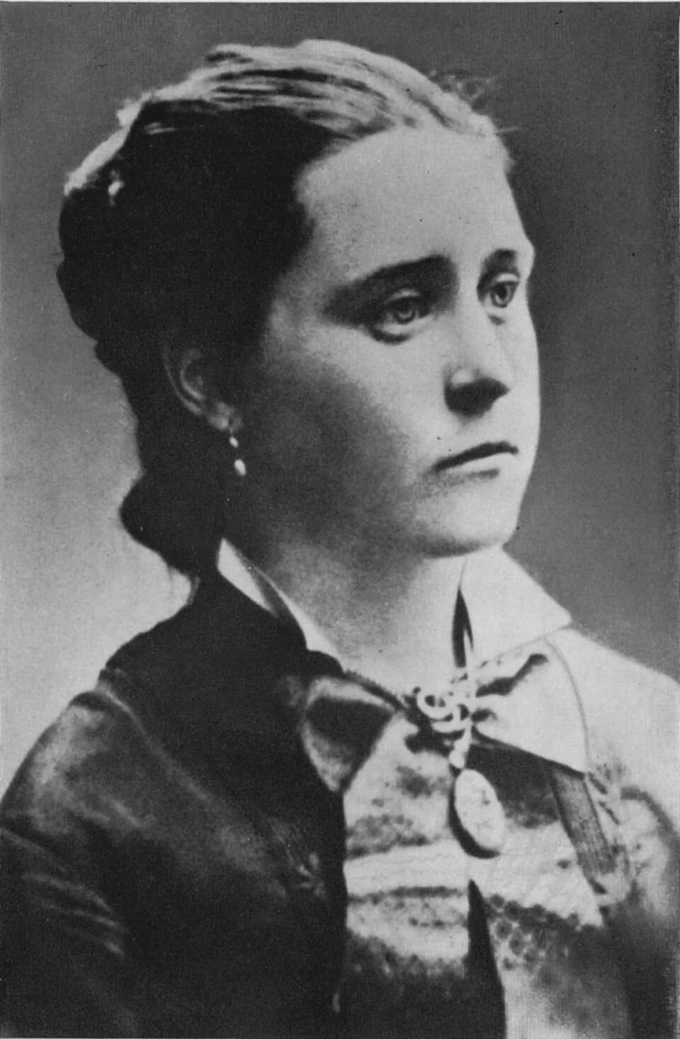 Friedrich Engels - Portrait of Mary Ellen Georgina Burns (named Pumps, niece of Mary Burns)