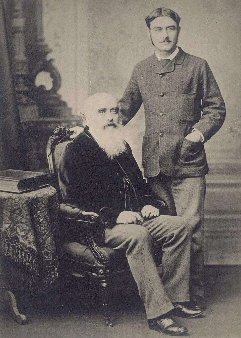 Rudyard Kipling - John_Lockwood_Kipling_and_Rudyard_Kipling