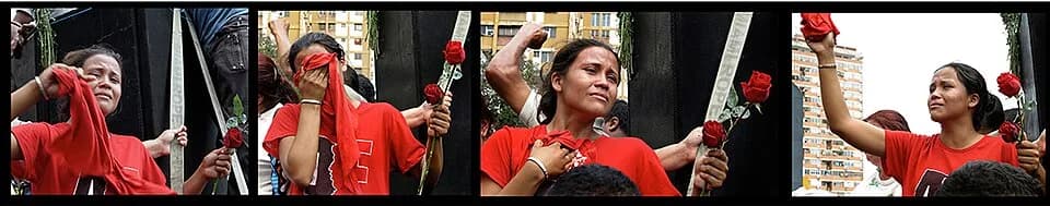 Hugo Chávez - A young girl grieves the death of her leader Hugo Chávez, Venezuela